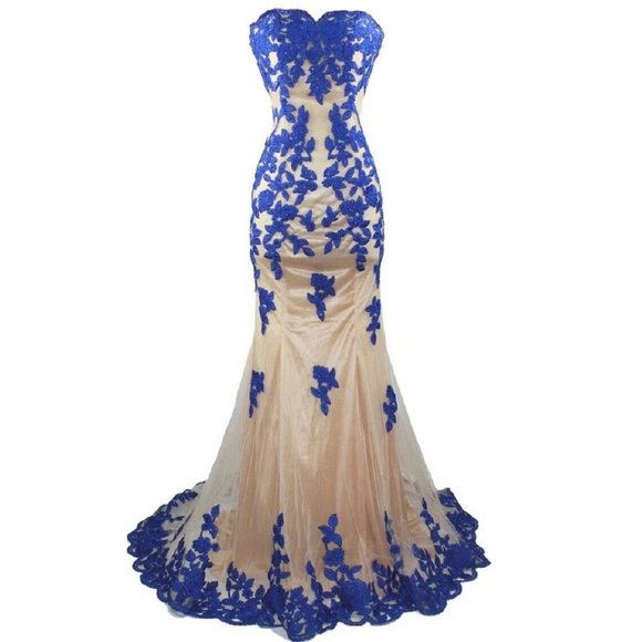 New MILITARY BALL Sweetheart black rhinestone Embroidery Lace Evening prom dress - Picture 1 of 3